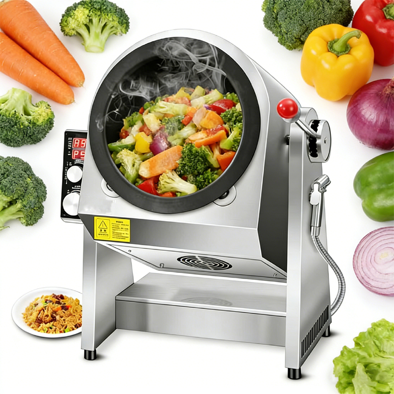 Pasta Machine Electric - Commercial Electric Drum Cooking Machine Adjustable