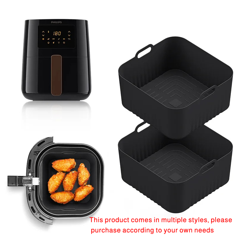 Air Fryer 5L Digital - Silicone Air Fryer Mould for for