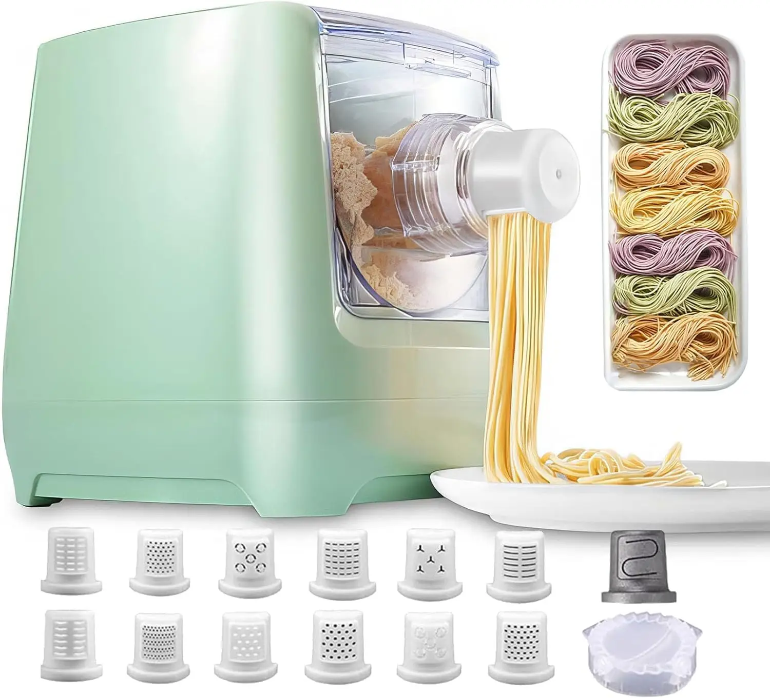 Pasta Machine Electric - Automatic Pasta Maker Machine Electric, LED