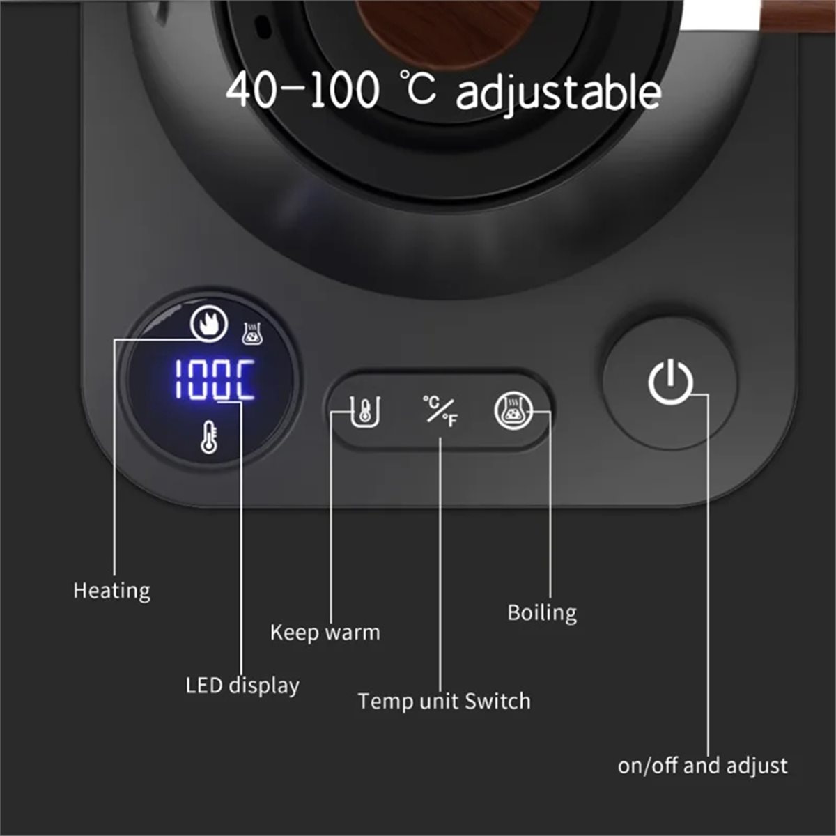 2026 New Electric Gooseneck Ke – Electric Kettle Gooseneck Bewertung und Preis