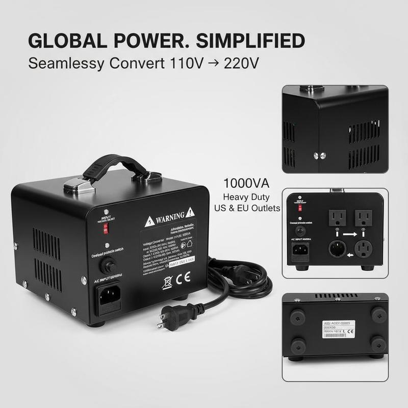 Power Voltage Changer 1000VA F – Kitchen Appliances Outlet Bewertung und Preis