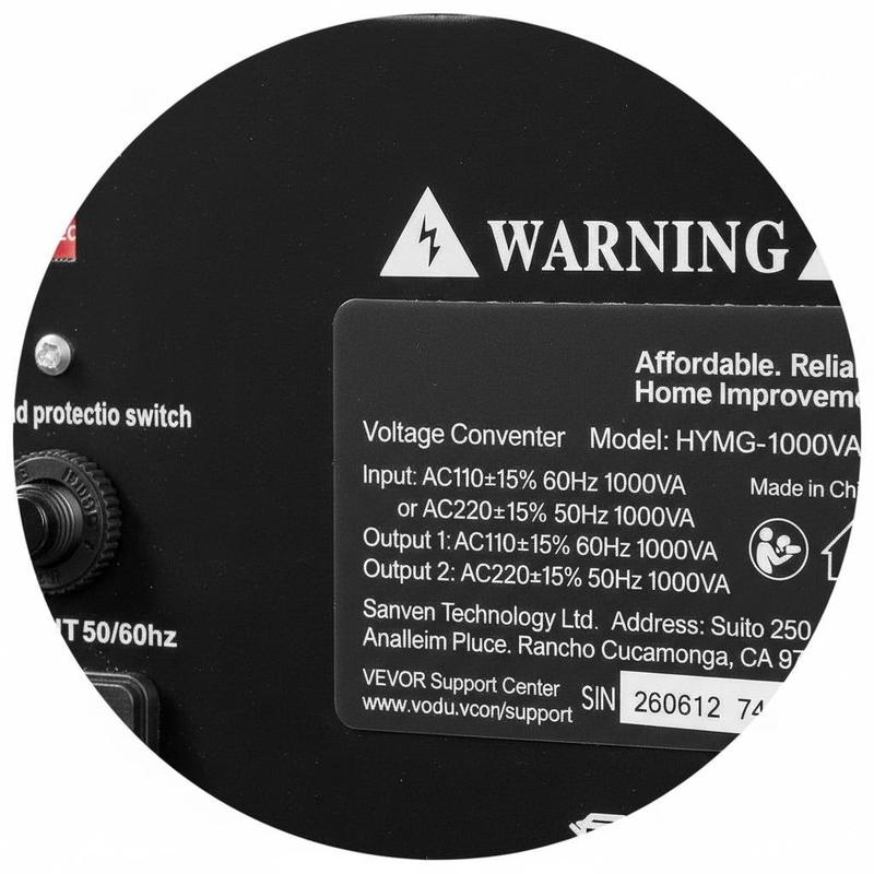Power Voltage Changer 1000VA F – Kitchen Appliances Outlet Bewertung und Preis