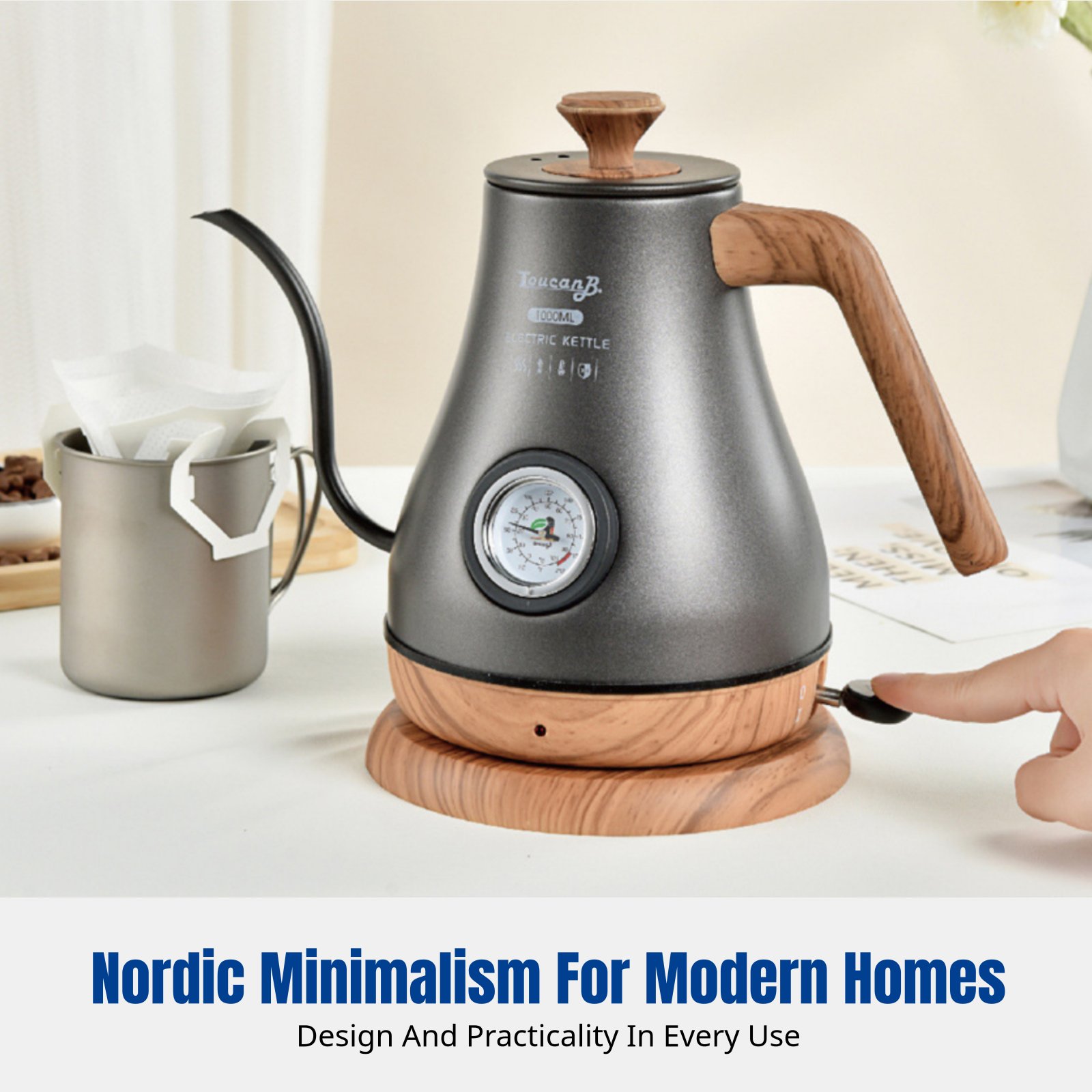 Electric Gooseneck Kettle, Sta – Electric Kettle Gooseneck Bewertung und Preis