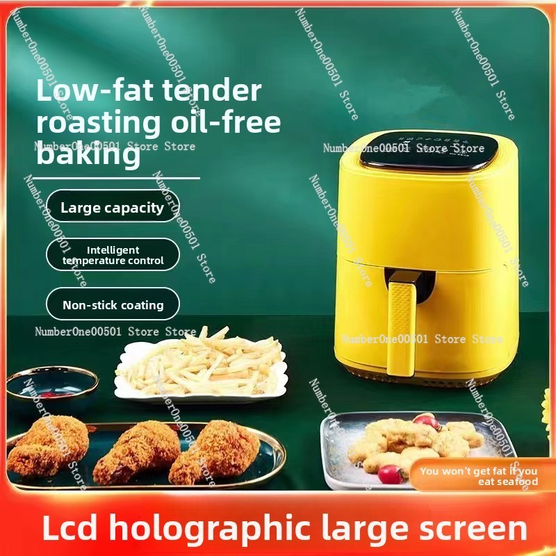 5L Large Capacity Smart Electr – Air Fryer 5L Digital Bewertung und Preis