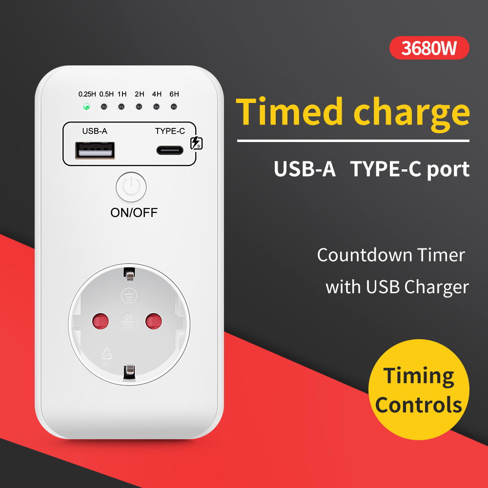 USB Type-C Timer Switch Digita – Kitchen Appliances Outlet Bewertung und Preis