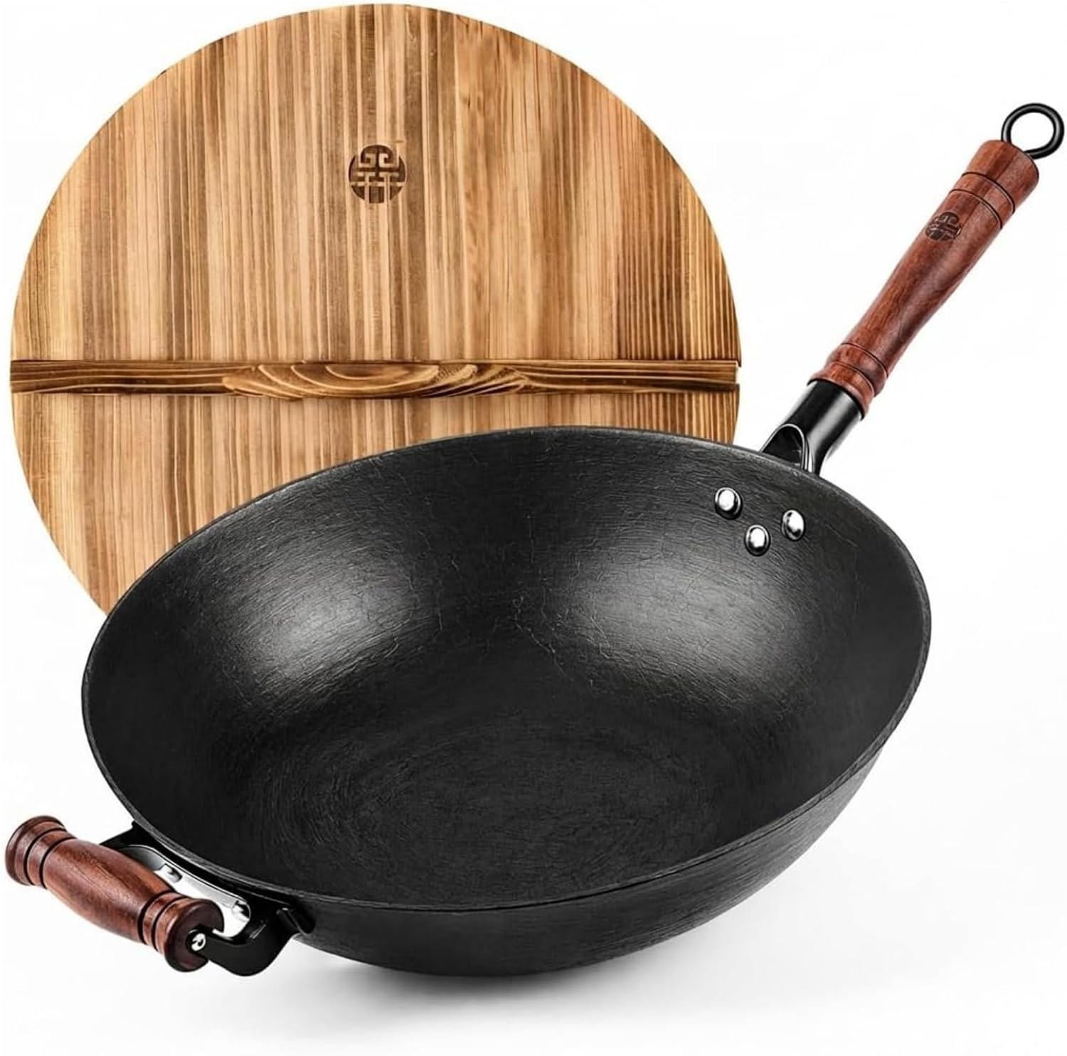 12.6 Inch Cast Iron Wok with W – Wok Electric Flat Bewertung und Preis