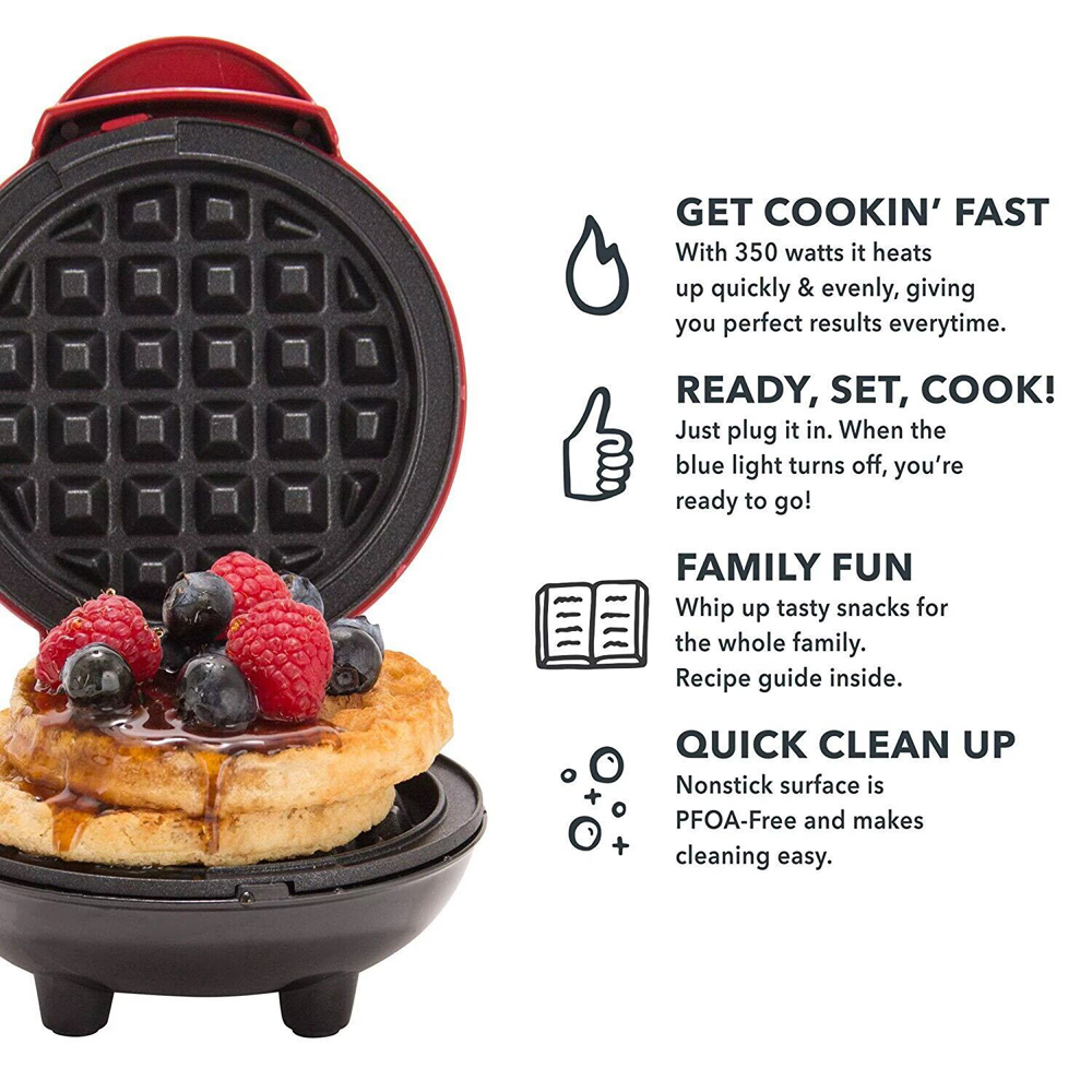 Mini Waffle Maker Bubble Egg C – Kitchen Appliances Small Bewertung und Preis