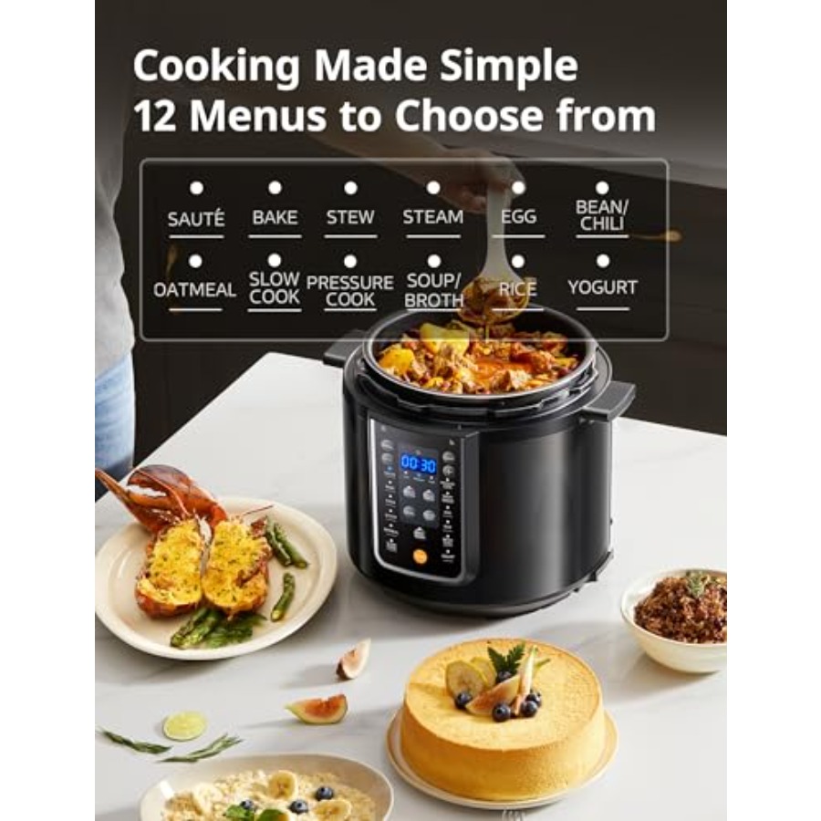 12-in-1 Electric Pressure Cook – Instant Pot Pressure Cooker Bewertung und Preis