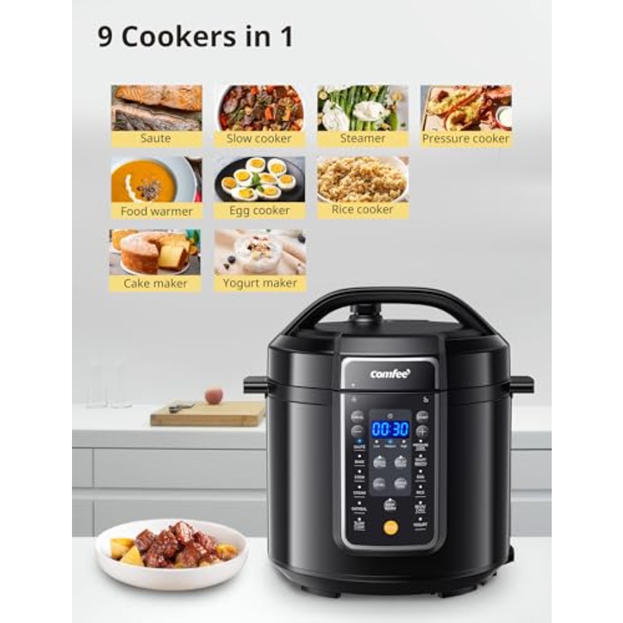 12-in-1 Electric Pressure Cook – Instant Pot Pressure Cooker Bewertung und Preis