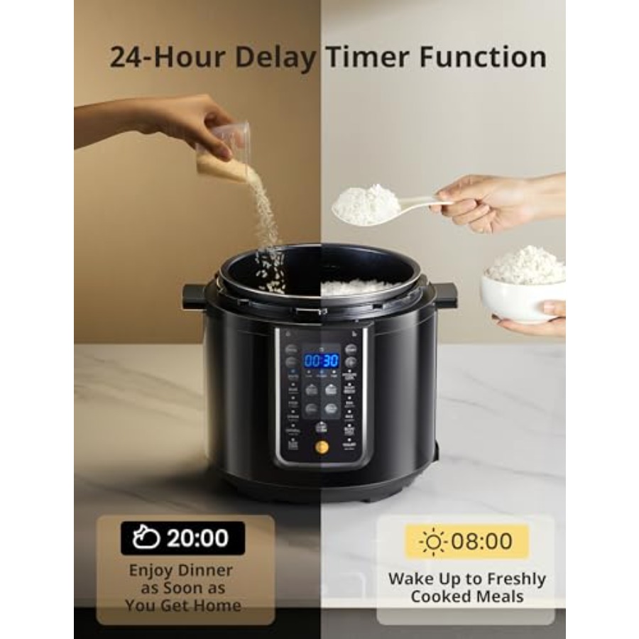 12-in-1 Electric Pressure Cook – Instant Pot Pressure Cooker Bewertung und Preis