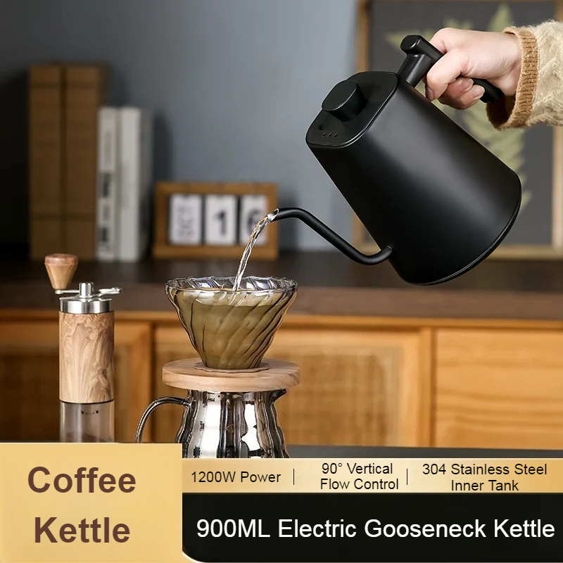 900ML Electric Gooseneck Kettl – Electric Kettle Gooseneck Bewertung und Preis