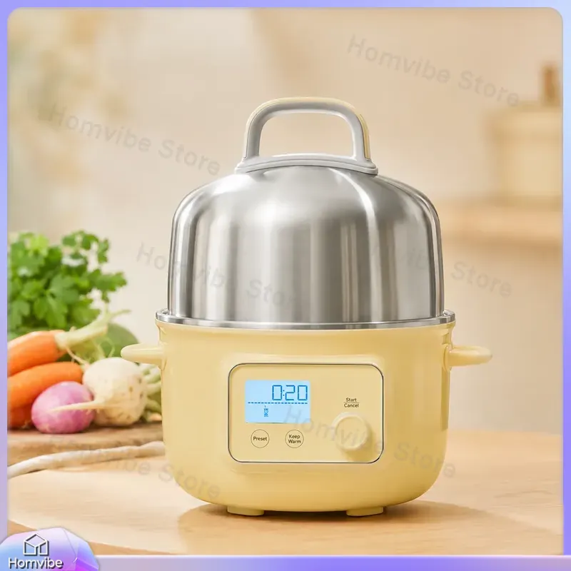 1.5L Electric Steamer Pot with – Kitchen Appliances Small Bewertung und Preis