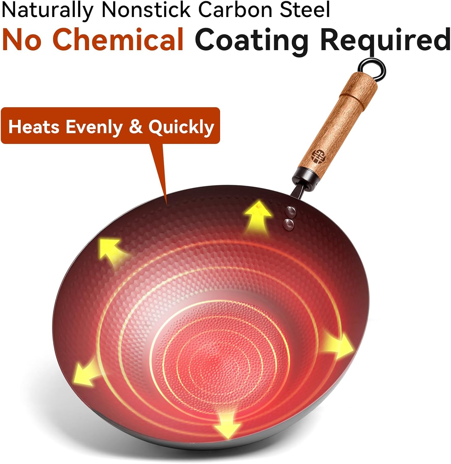 Carbon Steel Wok Pan with Lid, – Wok Electric Flat Bewertung und Preis