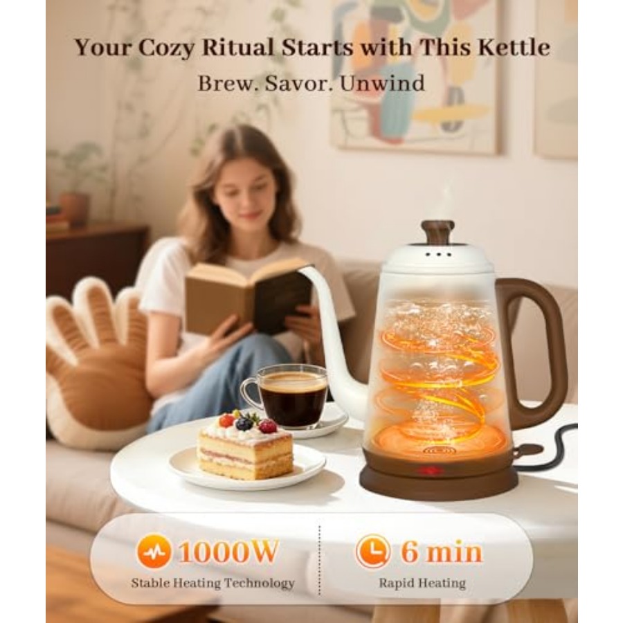 Gooseneck Electric Kettle 1L 1 – Electric Kettle Gooseneck Bewertung und Preis
