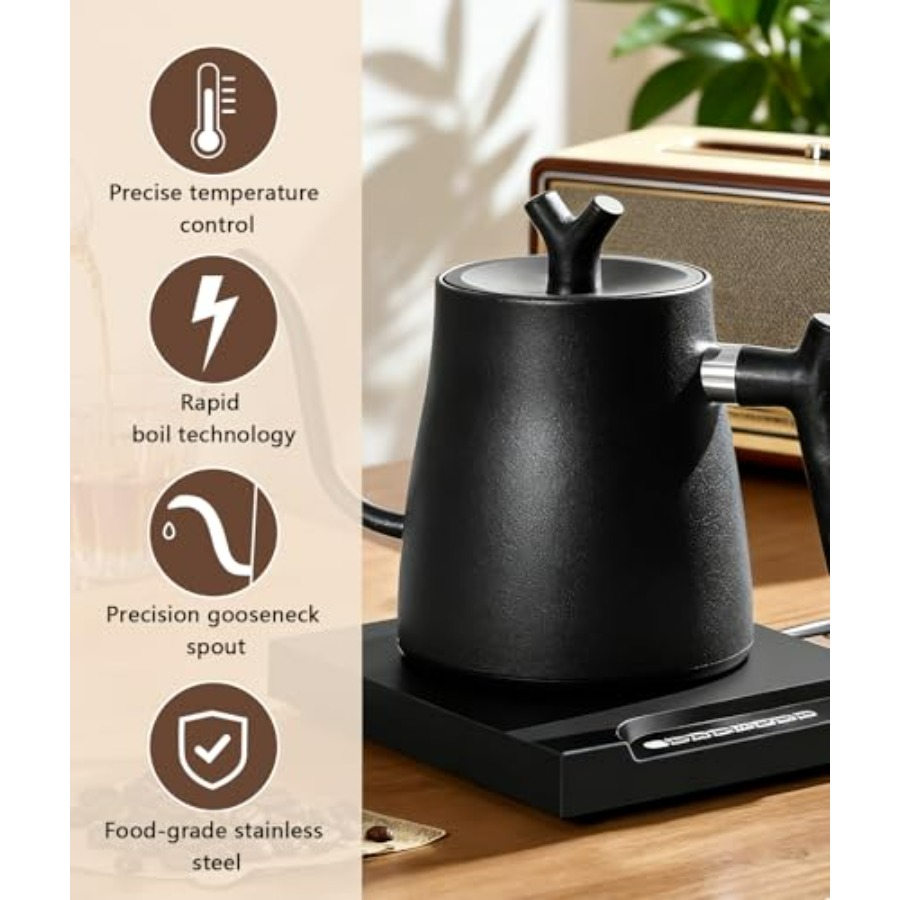 Gooseneck Electric Kettle for  – Electric Kettle Gooseneck Bewertung und Preis