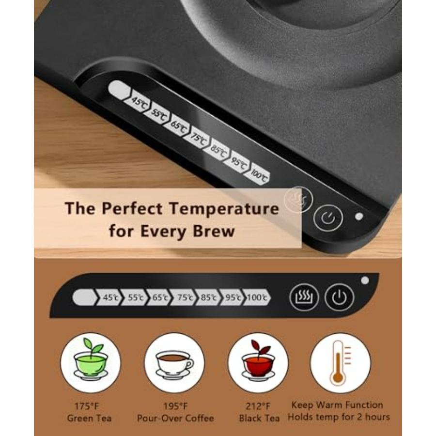 Gooseneck Electric Kettle for  – Electric Kettle Gooseneck Bewertung und Preis