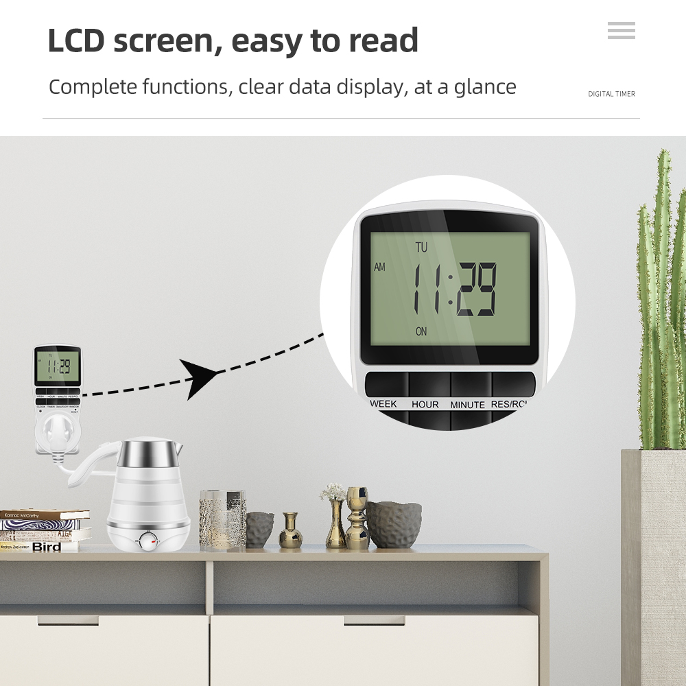 Electronic Digital Timer Switc – Kitchen Appliances Outlet Bewertung und Preis