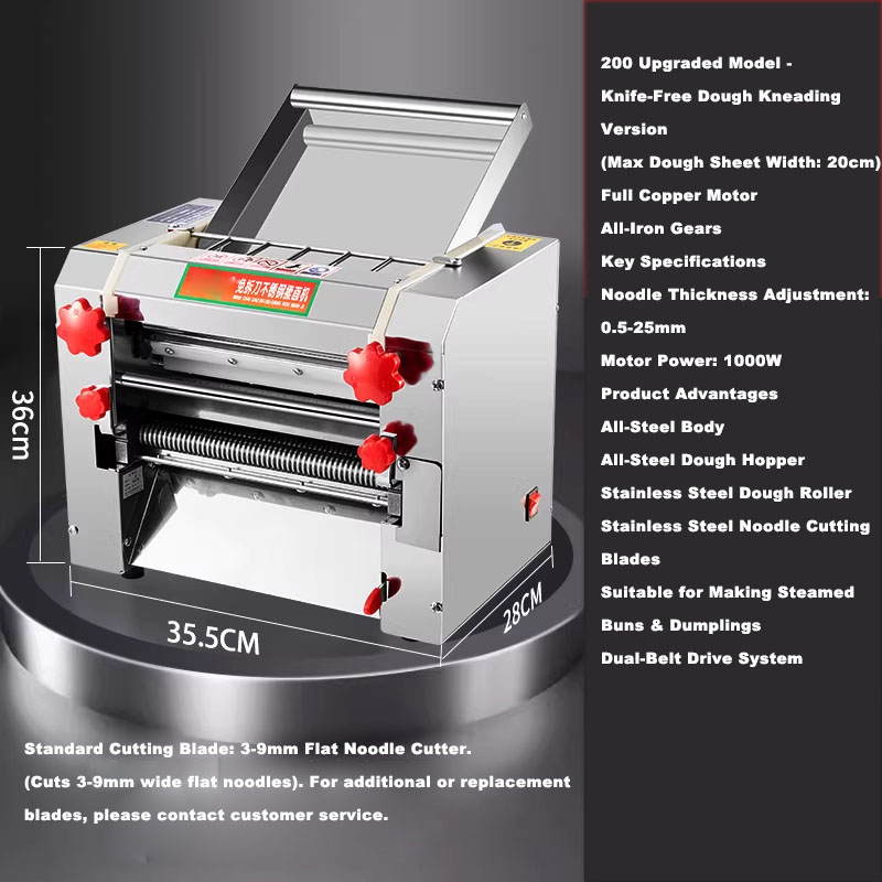 Commercial Automatic Noodle Ma – Pasta Machine Electric Bewertung und Preis