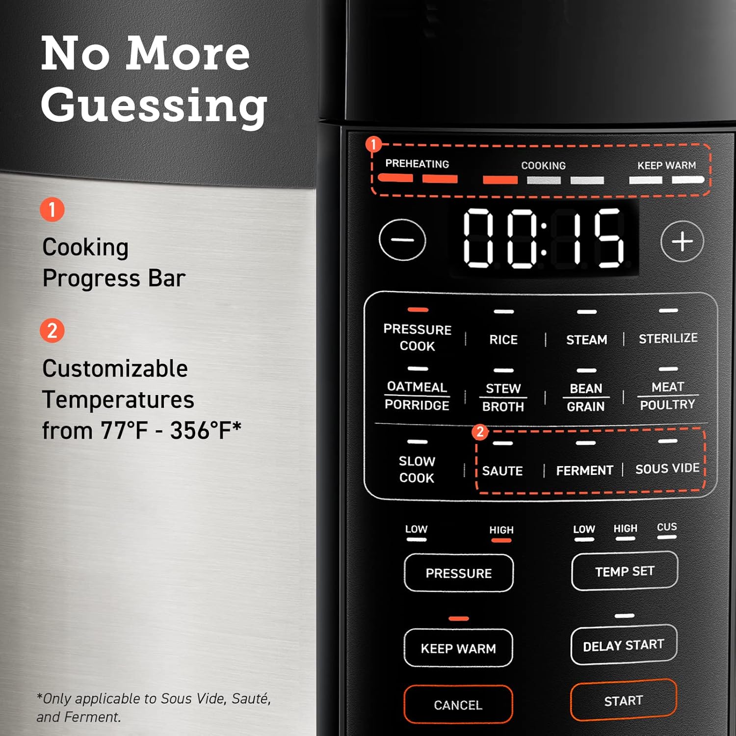 Pressure Cooker 6 qt, 9-in-1 I – Instant Pot Pressure Cooker Bewertung und Preis