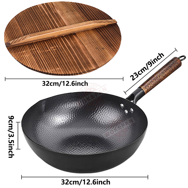 Carbon Steel Wok Pan 32cm Stir – Wok Electric Flat Bewertung und Preis