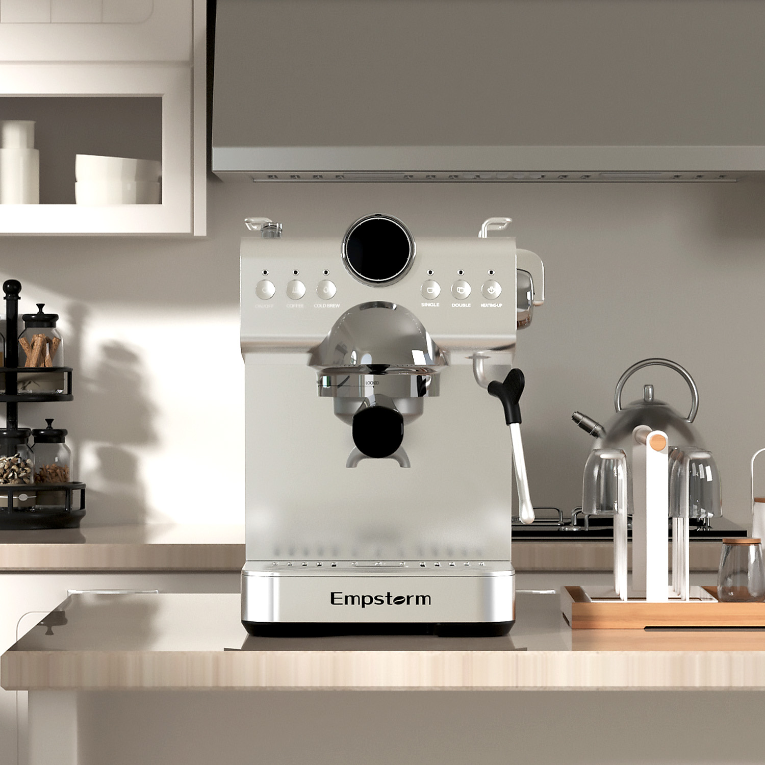 Empstorm CB1  Electric Modern  – Espresso Machine Semi Auto Bewertung und Preis
