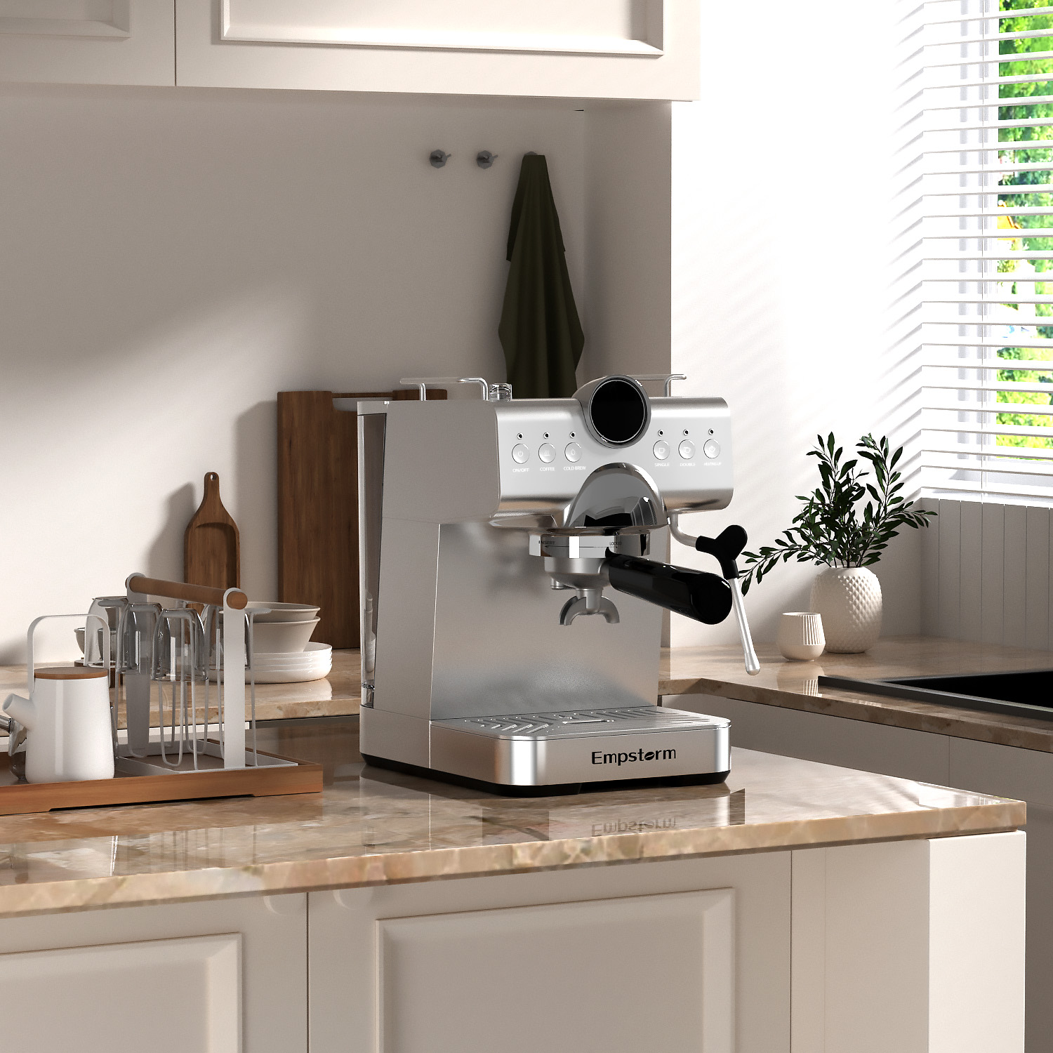 Empstorm CB1  Electric Modern  – Espresso Machine Semi Auto Bewertung und Preis