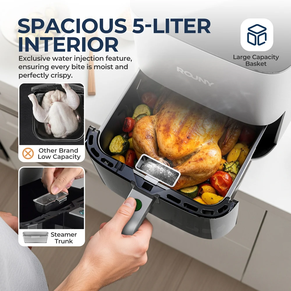 Digital Air Fryer with Visible – Air Fryer 5L Digital Bewertung und Preis