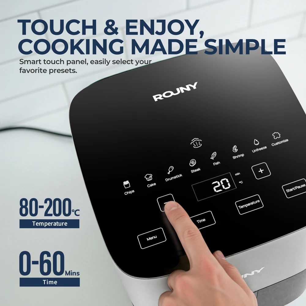 Digital Air Fryer with Visible – Air Fryer 5L Digital Bewertung und Preis