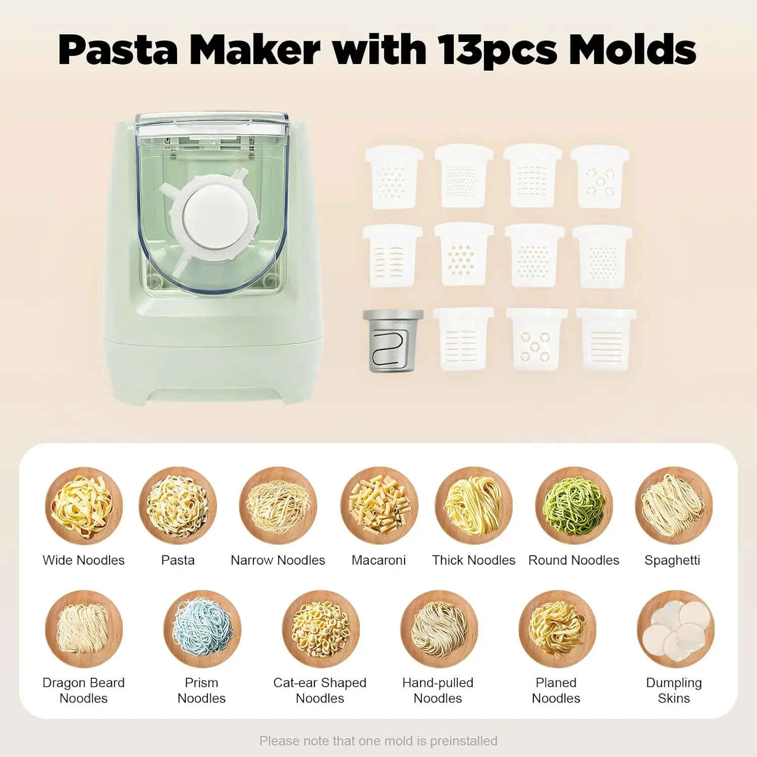 Automatic Pasta Maker Machine  – Pasta Machine Electric Bewertung und Preis