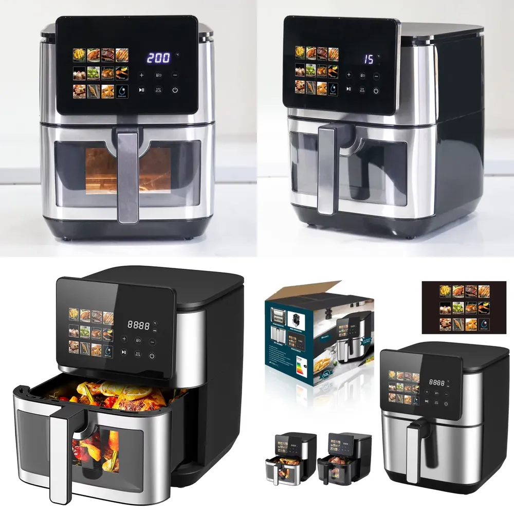 New 5L 6L 7L 8L 12L Oil Free F – Air Fryer 5L Digital Bewertung und Preis