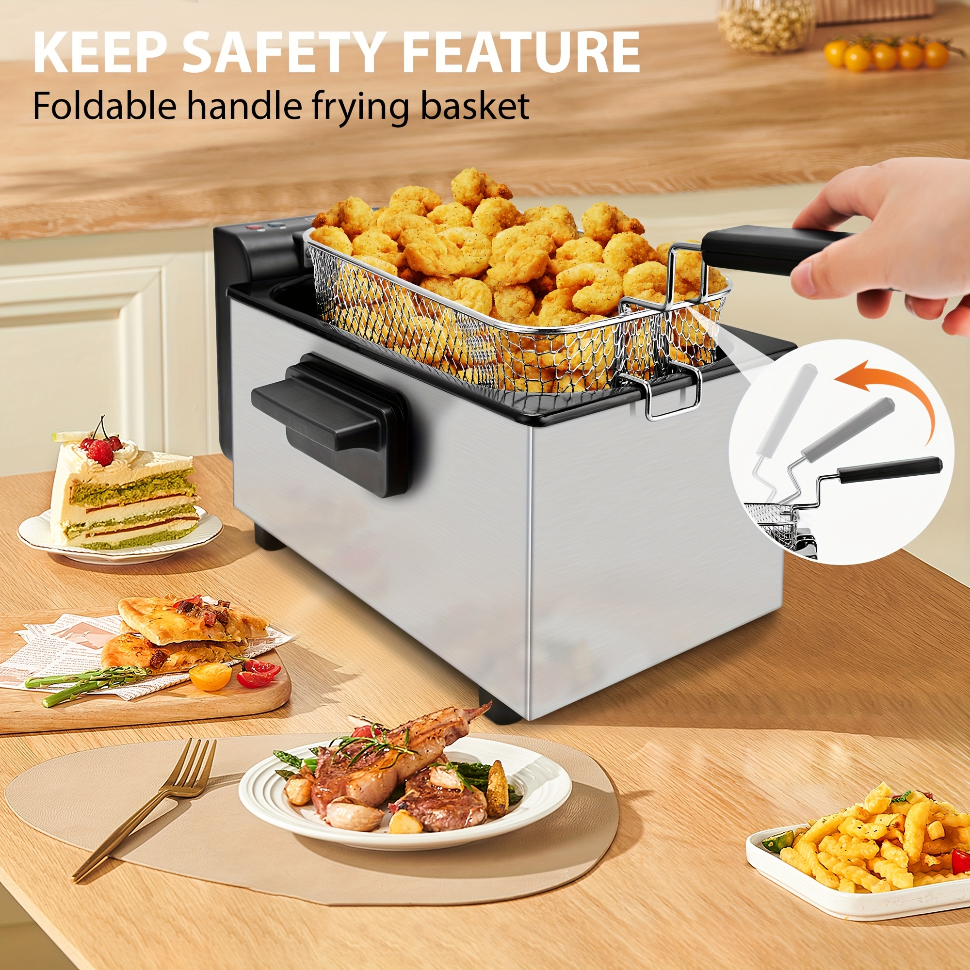 usSUSTEAS Household Deep Fryer – Kitchen Appliances Made In Usa Bewertung und Preis