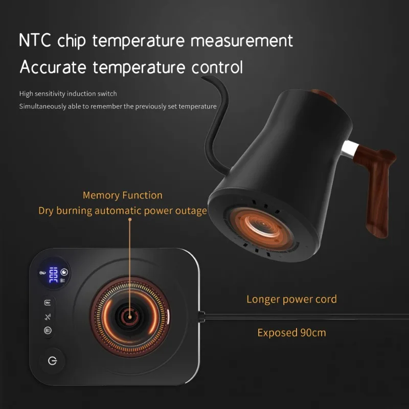 2026 New Smart Temperature Con – Electric Kettle Gooseneck Bewertung und Preis