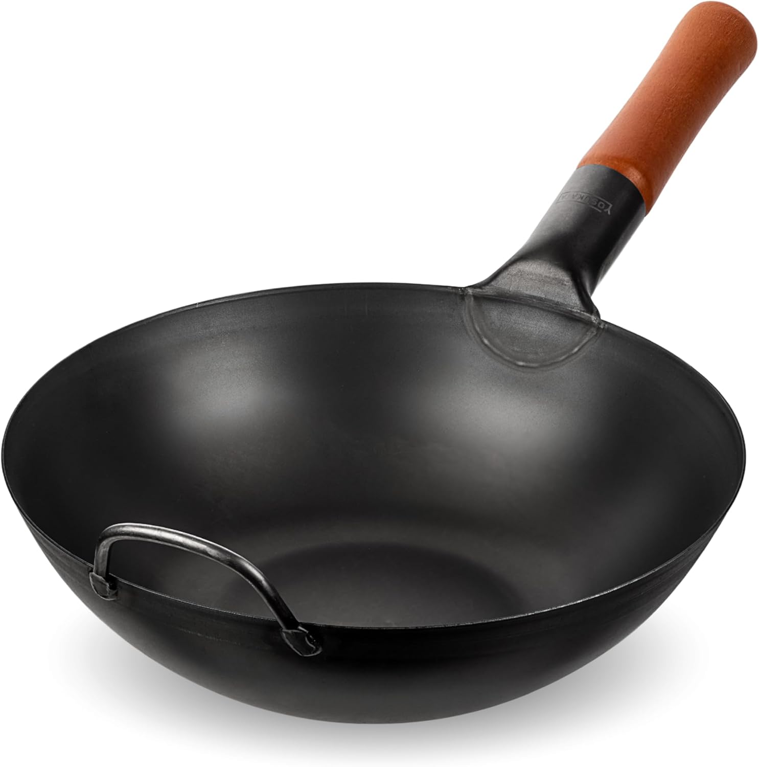 Carbon Steel Wok Pan 11.8