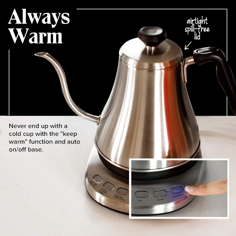 Gooseneck Electric Kettle with – Electric Kettle Gooseneck Bewertung und Preis