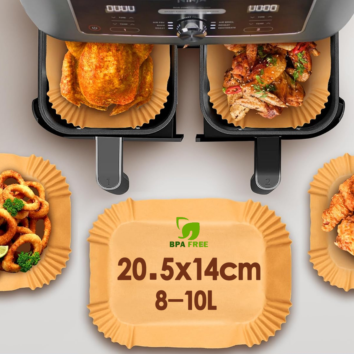 Air fryer Paper 8-10L Rectangl – Air Fryer 5L Digital Bewertung und Preis