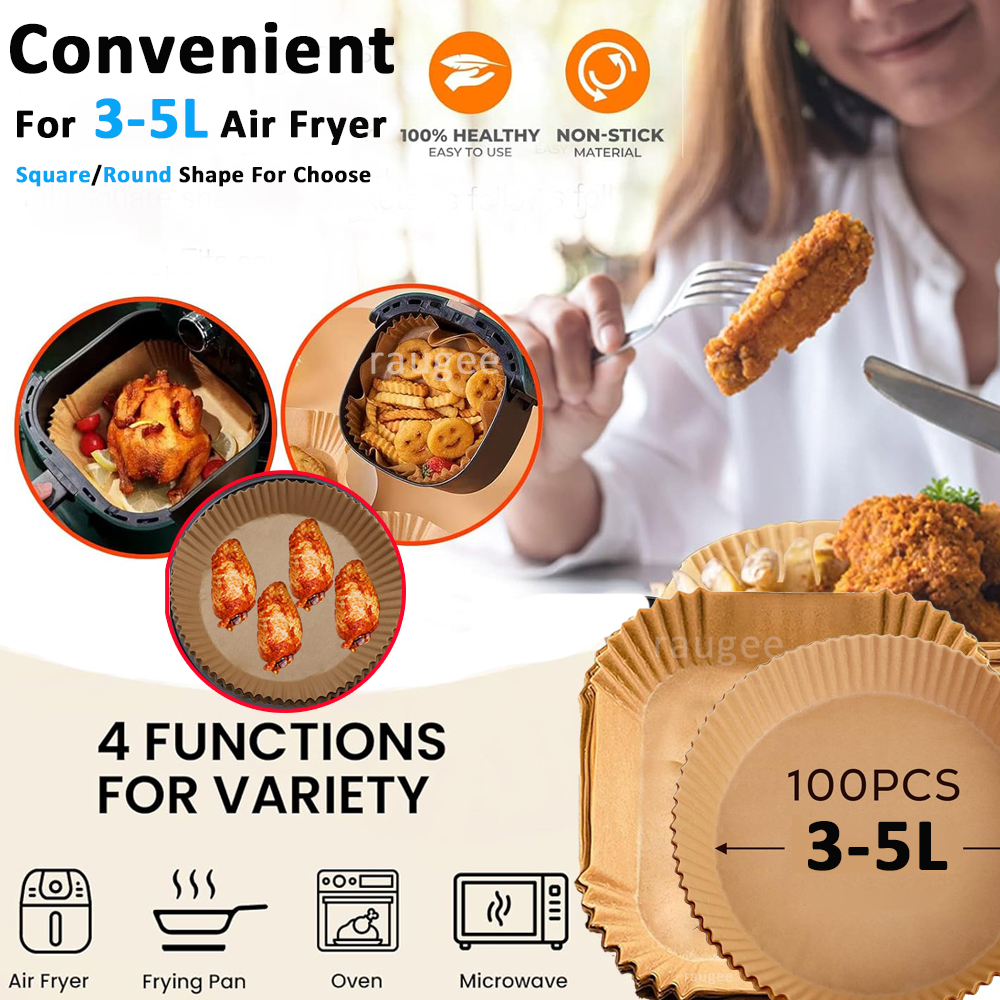 50/100pcs Air Fryer Paper Line – Air Fryer 5L Digital Bewertung und Preis