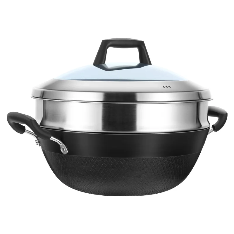 Flat bottom frying pan Stainle – Wok Electric Flat Bewertung und Preis