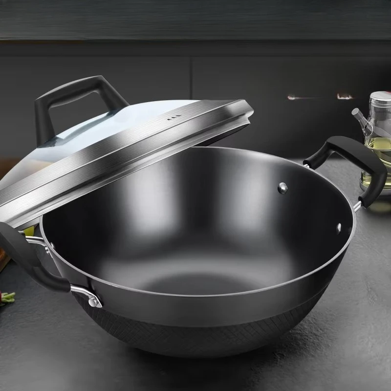 Flat bottom frying pan Stainle – Wok Electric Flat Bewertung und Preis