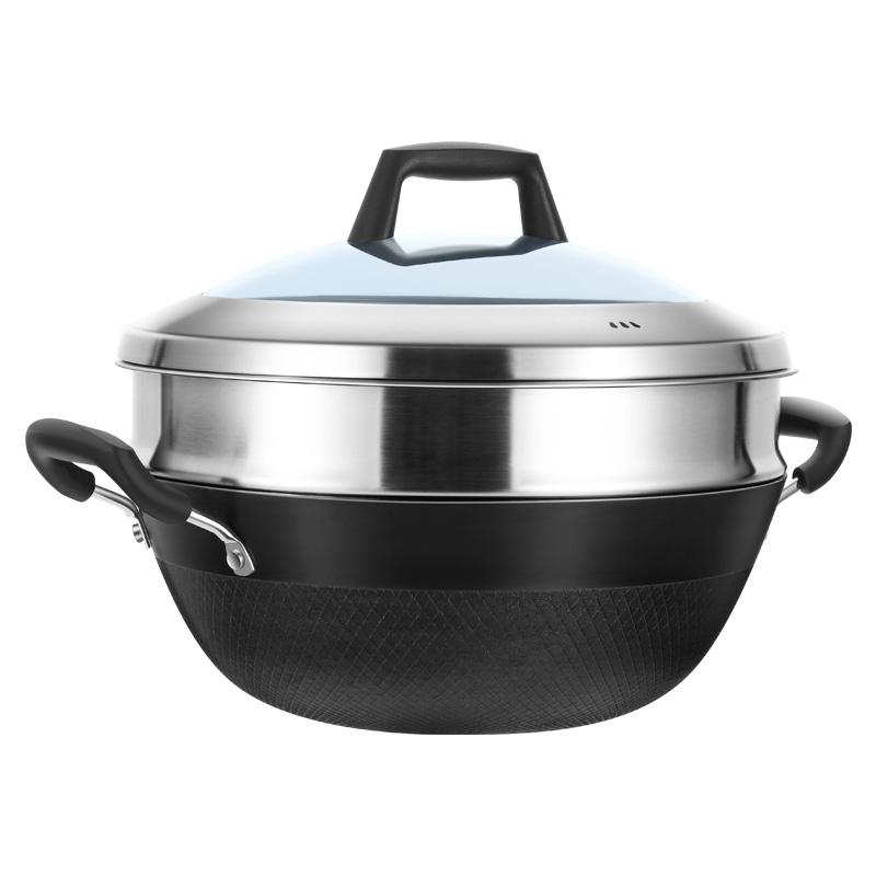 Flat bottom frying pan Stainle – Wok Electric Flat Bewertung und Preis