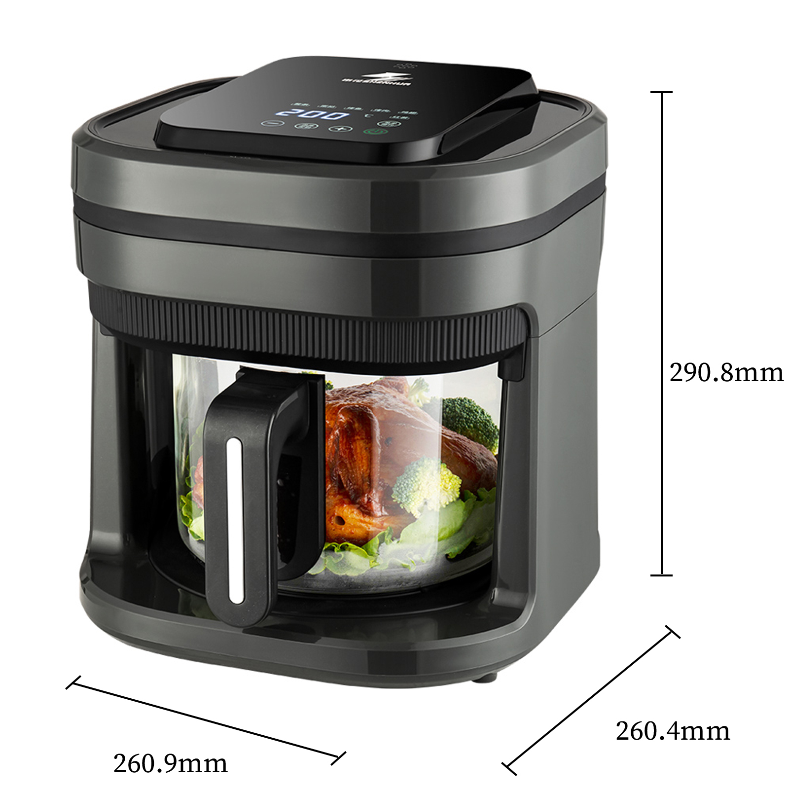 5L large-capacity electric air – Air Fryer 5L Digital Bewertung und Preis